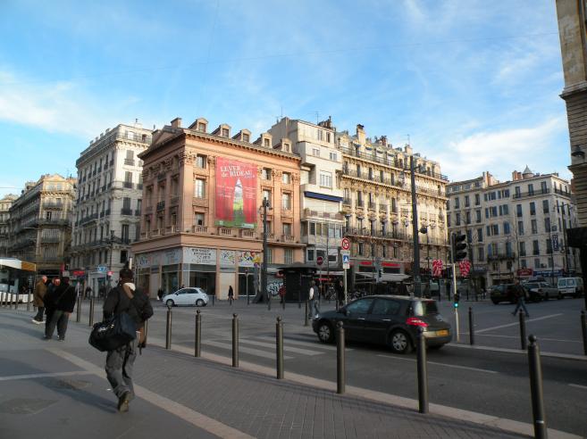  immeuble rose, Canebière